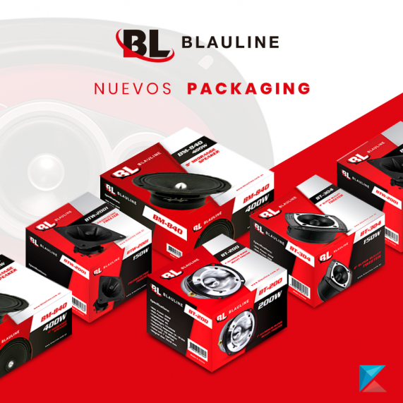 Nuevos packaging - Blauline