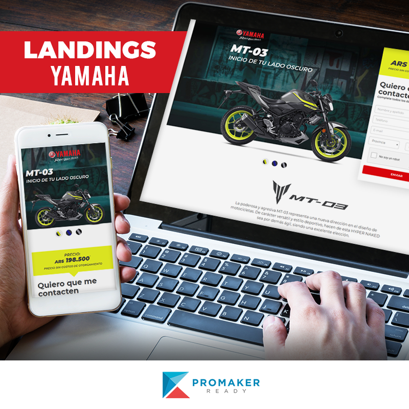Nuevas landings - Yamaha